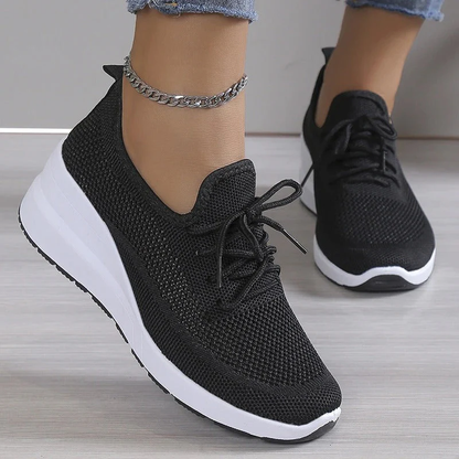 WOMEN'S ORTHOPEDIC BREATHABLE MESH SNEAKERS