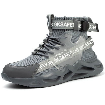 LIGHTWEIGHT COMFORTABLE STEEL TOE WORK SHOES