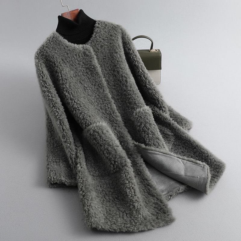 Velucia Sherpa Fleece Coat