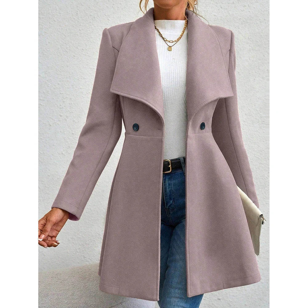 Evelyn | Luxe Long Coat