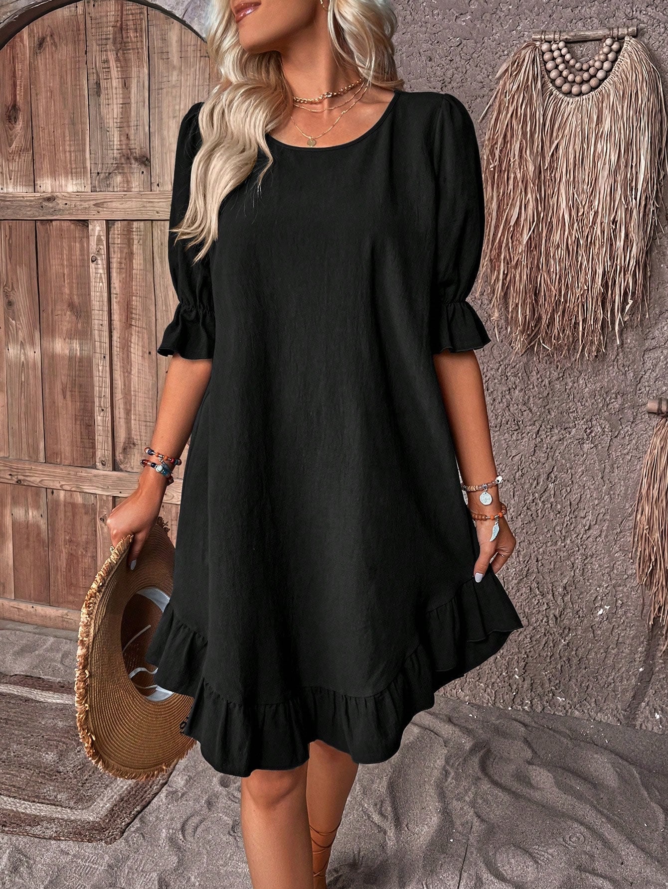 Norah I Tummy Covering Summer Dress