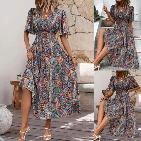 HARPER™ - STYLISH BOHO DRESS