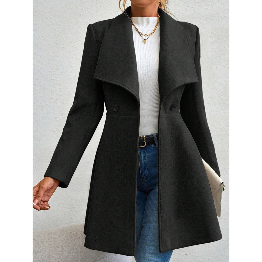 Evelyn | Luxe Long Coat