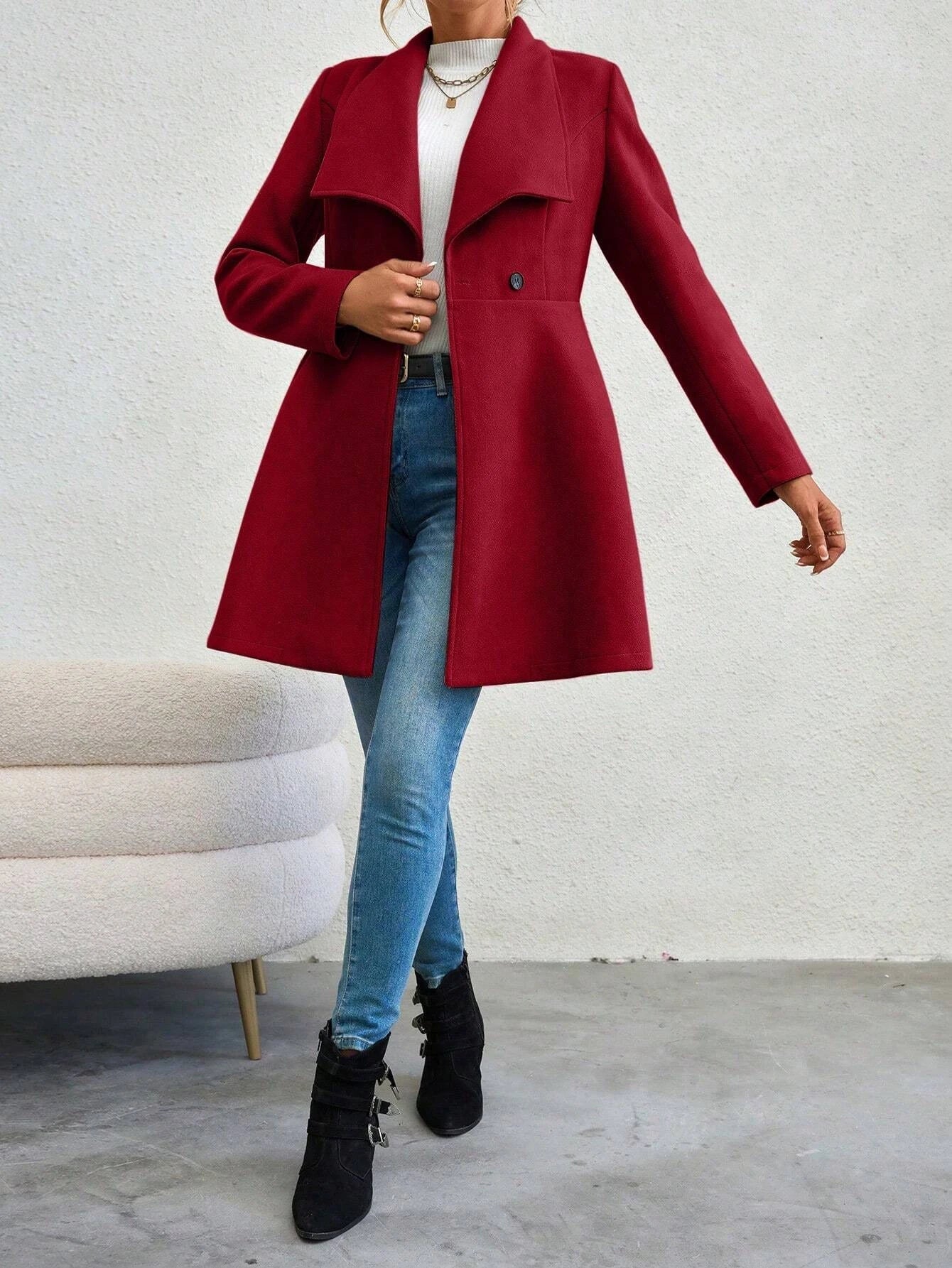 Evelyn | Luxe Long Coat