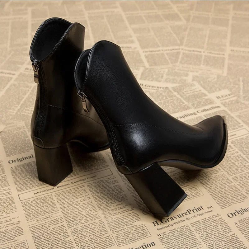 Sienna Chrome Tip Chelsea Boots