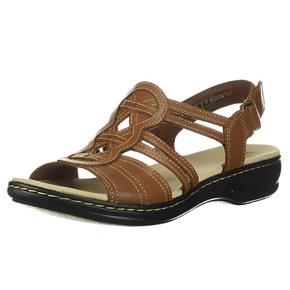 WOMEN'S PREMIUM LEATHER ORTHOPEDIC SANDALS WITH ARCH SUPPORT - 2023 BEST SELLER