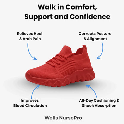 Brave Shoes™ –  Orthopedic Unisex Support Walking Shoes