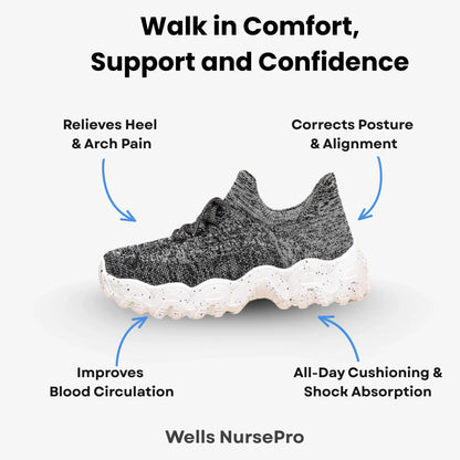 Brave Shoes™ –  Orthopedic Unisex Support Walking Shoes