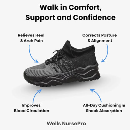 Brave Shoes™ –  Orthopedic Unisex Support Walking Shoes