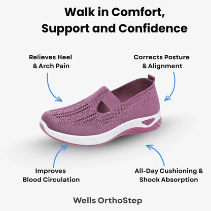 Wells OrthoStep - Non-Slip Orthopedic Walking Shoes For Women