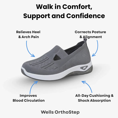Wells OrthoStep - Non-Slip Orthopedic Walking Shoes For Women