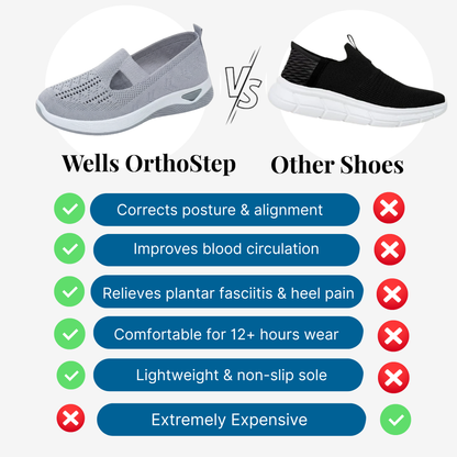 Wells OrthoStep - Non-Slip Orthopedic Walking Shoes For Women
