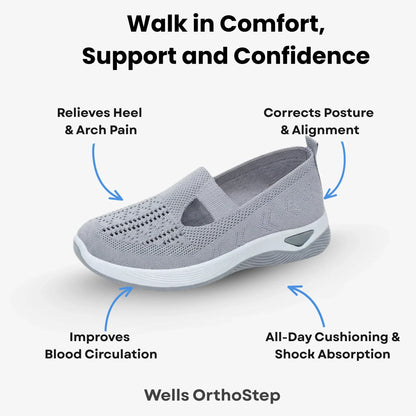 Wells OrthoStep - Non-Slip Orthopedic Walking Shoes For Women