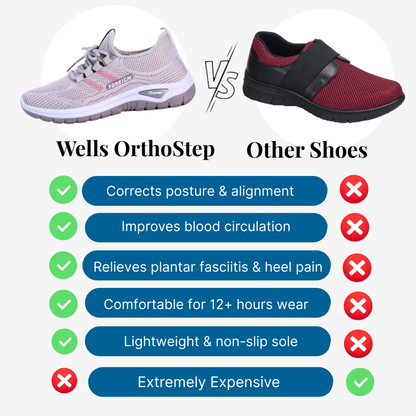 Wells OrthoStep - Comfort Fit Slip-On Sneakers For Women