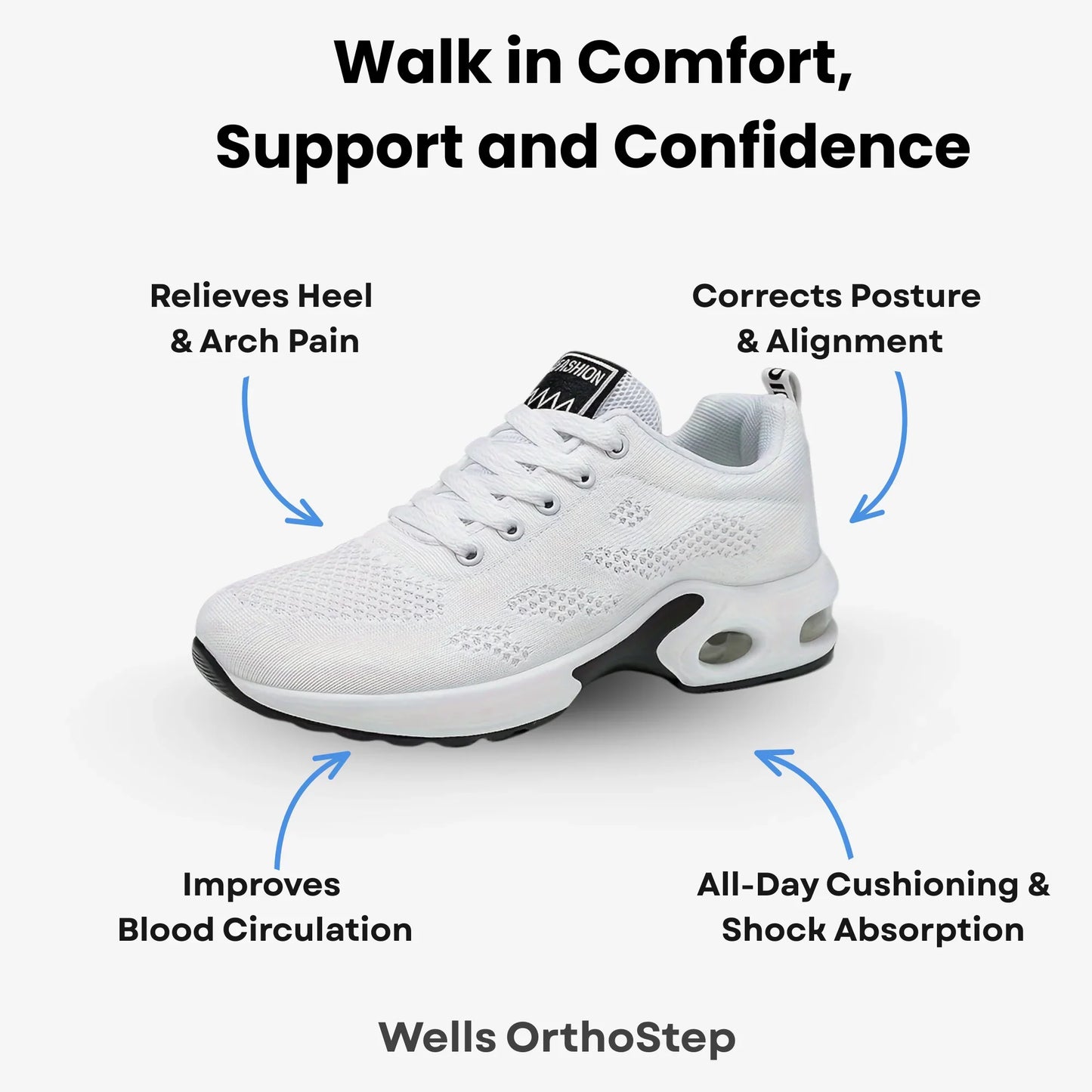Brave Shoes™ –  Orthopedic Support & Lightweight Shoes For Women