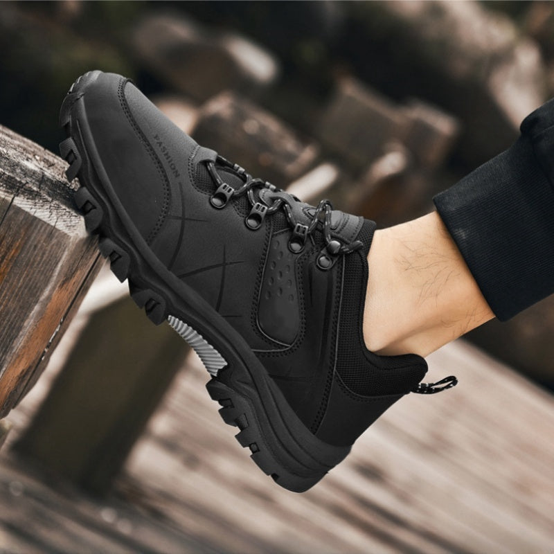 (💥NOW ON: 53% OFF Independence Day Sale!🔥) Latest Men's Genuine Leather Non-Slip Waterproof Outdoor Hiking Shoes