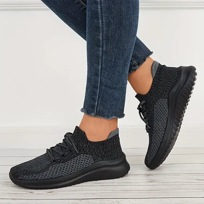 WOMEN'S MESH NON-SLIP ORTHO RUNNING SNEAKERS