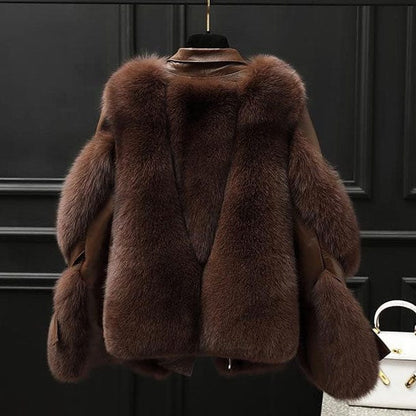 Sienna Frost Faux Fur Jacket