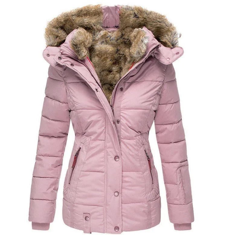 Mary | Warm Winter Coat with Fur Lining