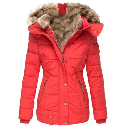 Mary | Warm Winter Coat with Fur Lining