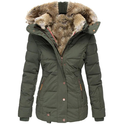 Mary | Warm Winter Coat with Fur Lining