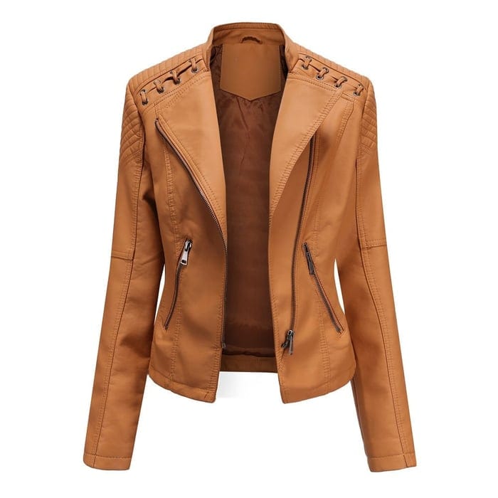 Sophia Flair Leather Jacket