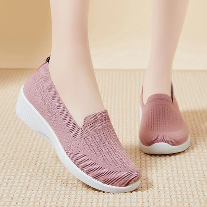 Orthopedic pain relief flat shoes