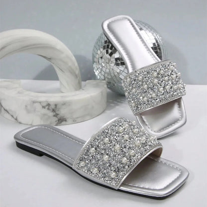 Non-Slip Crystal Sandal