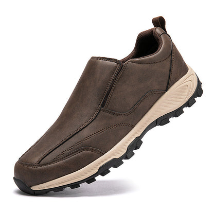 Men's Genuine Leather Breathable And Comfortable Orthopedic Outdoor Sneakers