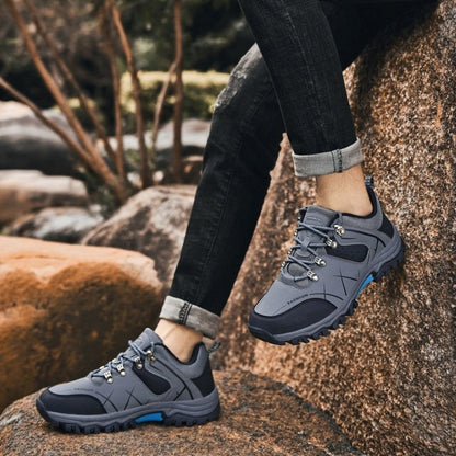 (💥NOW ON: 53% OFF Independence Day Sale!🔥) Latest Men's Genuine Leather Non-Slip Waterproof Outdoor Hiking Shoes