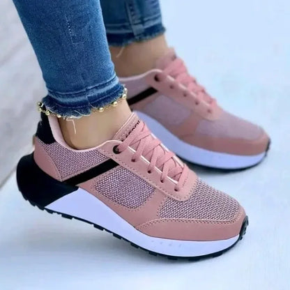 CASUAL LACE-UP VULCANIZED ORTHOPEDIC SNEAKERS