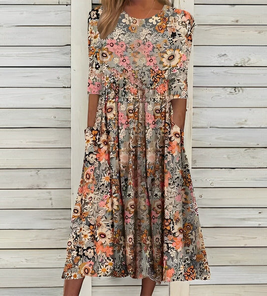 ALLIE - FLORAL SUMMER DRESS