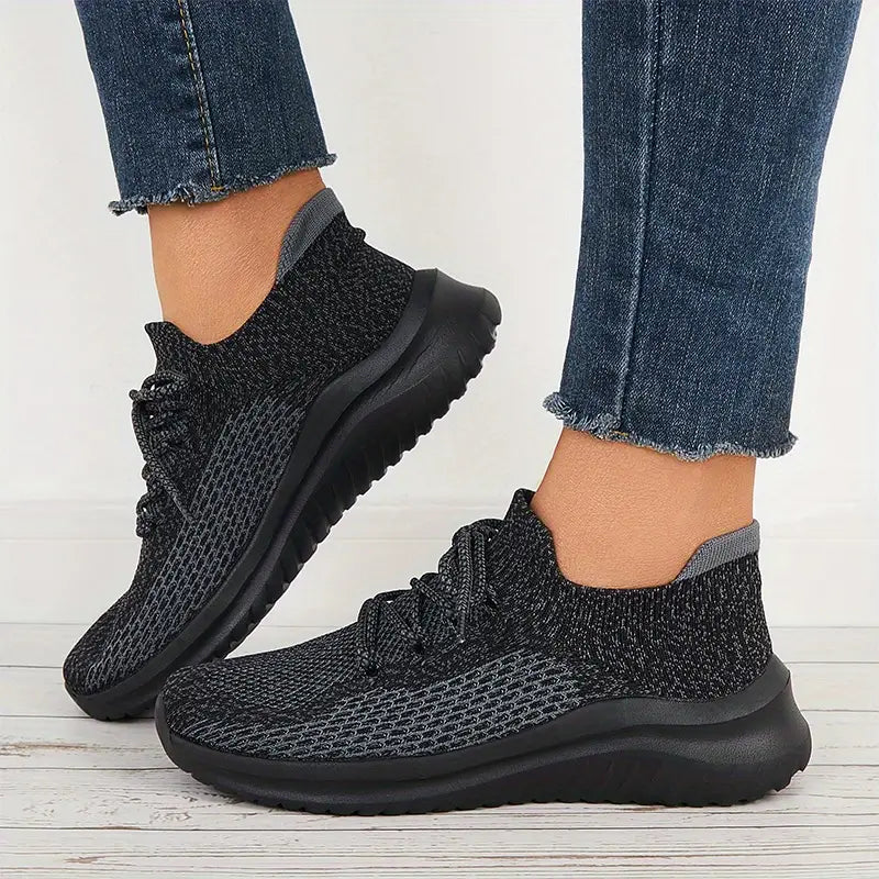 WOMEN'S MESH NON-SLIP ORTHO RUNNING SNEAKERS