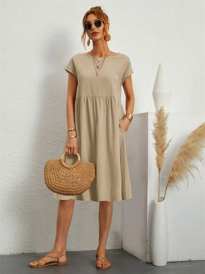 Sage - Chic Casual Dress