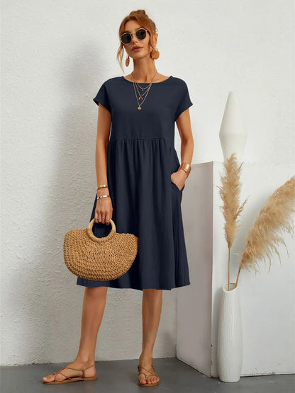 Sage - Chic Casual Dress