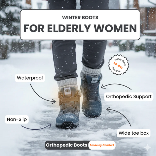 Brave Shoes™-Snowy Villia Leather Ankle Boots (1+1 FREE)