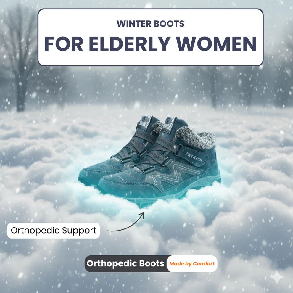 Brave Shoes™-Snowy Villia Leather Ankle Boots (1+1 FREE)