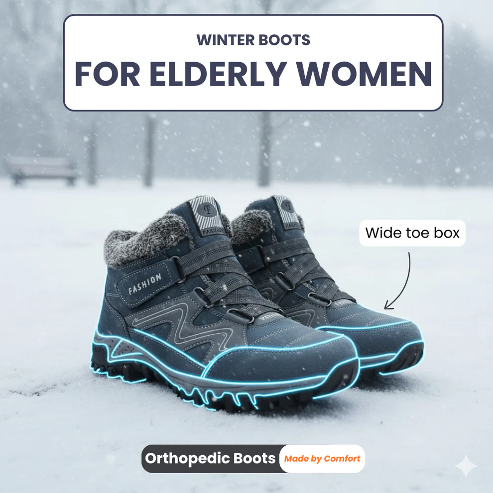 Brave Shoes™-Snowy Villia Leather Ankle Boots (1+1 FREE)