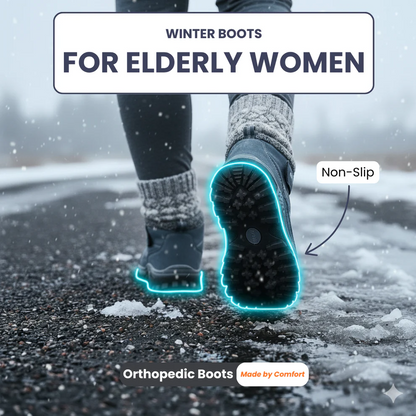 Brave Shoes™-Snowy Villia Leather Ankle Boots (1+1 FREE)