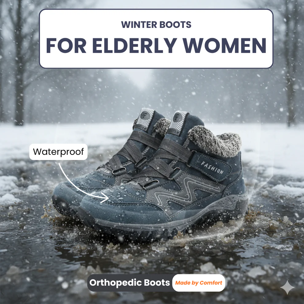 Brave Shoes™-Snowy Villia Leather Ankle Boots (1+1 FREE)