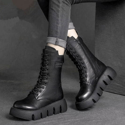 Ophelia Orthopedic Leather Boots