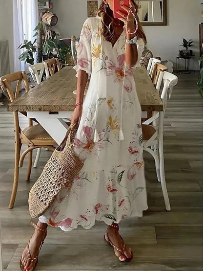 Fenne | Boho Tummy Coverage Dress