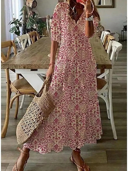 Fenne | Boho Tummy Coverage Dress