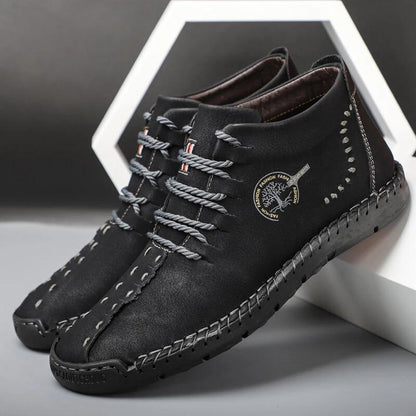 Men Trend Wear-resistant Leather Shoes