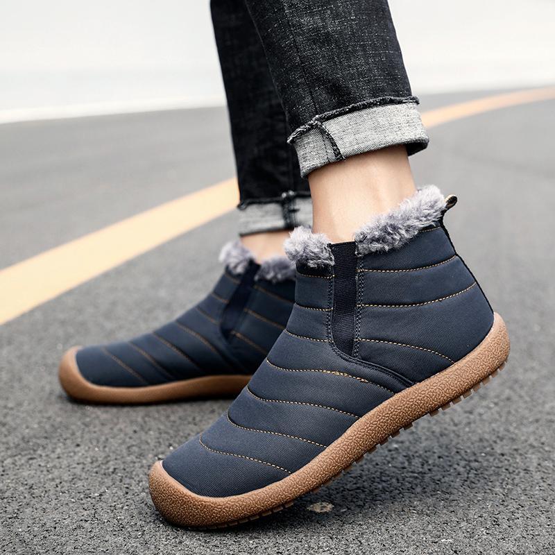 Brave Shoes™ -Men Snow Waterproof Super Warm Ankle Boots