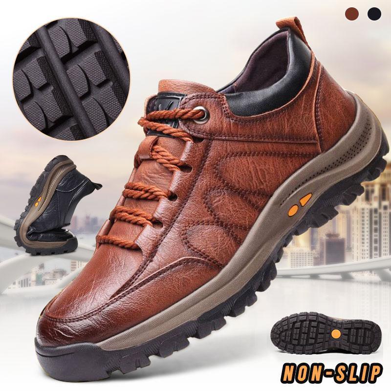 Men's Comfortable Waterproof Orthopedic Walking Shoes Hiking Shoes