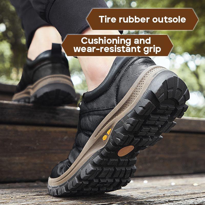 Men's Comfortable Waterproof Orthopedic Walking Shoes Hiking Shoes