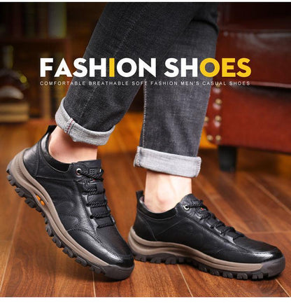 Men's Comfortable Waterproof Orthopedic Walking Shoes Hiking Shoes