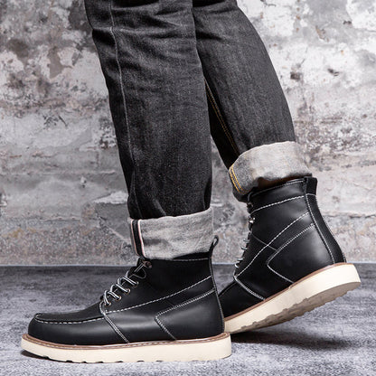 Brave Shoes™ Mens Boots  Casual Boots For Men Waterproof Chukka Boots Mens