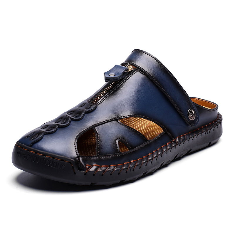 Brave Shoes™  Men'S Sandals Outdoor Leather Closed Toe Beach Shoes